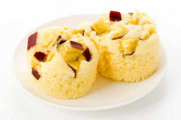 さつま芋の蒸しケーキ