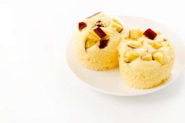 さつま芋の蒸しケーキ