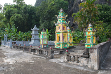 Temple near Ninh Binh, Vietnam