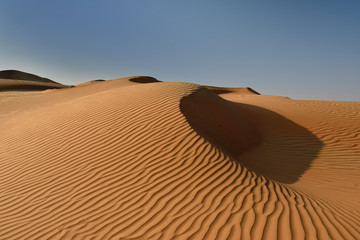 Fototapeta na wymiar Oman landscape of desert