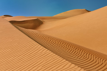 Oman landscape of desert