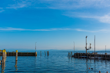 Meersburg is home to two Castles,The old Castle and The New Castle. The town is surrounded by Vineyards and comprised of two distinct areas, uptown and the lakeside lower town.