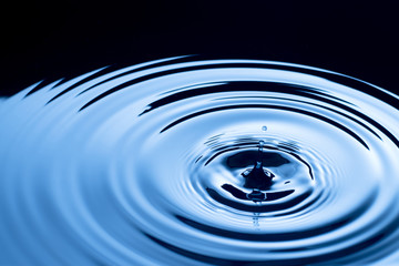 The fresh drop of water.