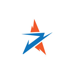 star succes people icon and symbols temlplate