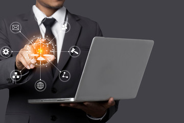 justice and law concept.