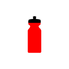 bottle icon vector design  symbol of plastic bottle drink