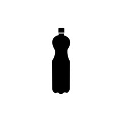 bottle icon vector design  symbol of plastic bottle drink
