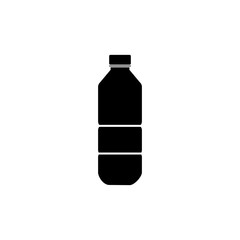 bottle icon vector design  symbol of plastic bottle drink