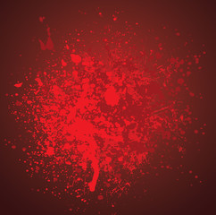 red abstract background
