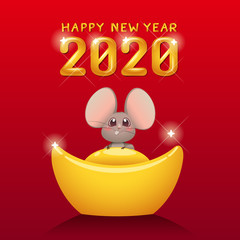 Happy Chinese new year 2020 year of the rat.