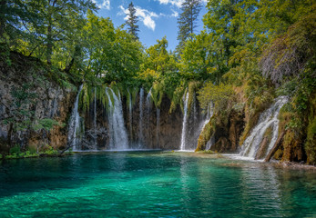 Fototapeta na wymiar Plitvice Lakes