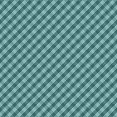 Seamless checkered plaid pattern simple design green blue