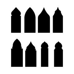 Door mosque icon design template vector illustration isolated