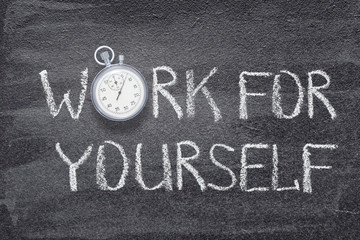 work for yourself watch