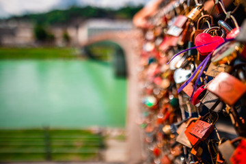 Candados en Salzburgo