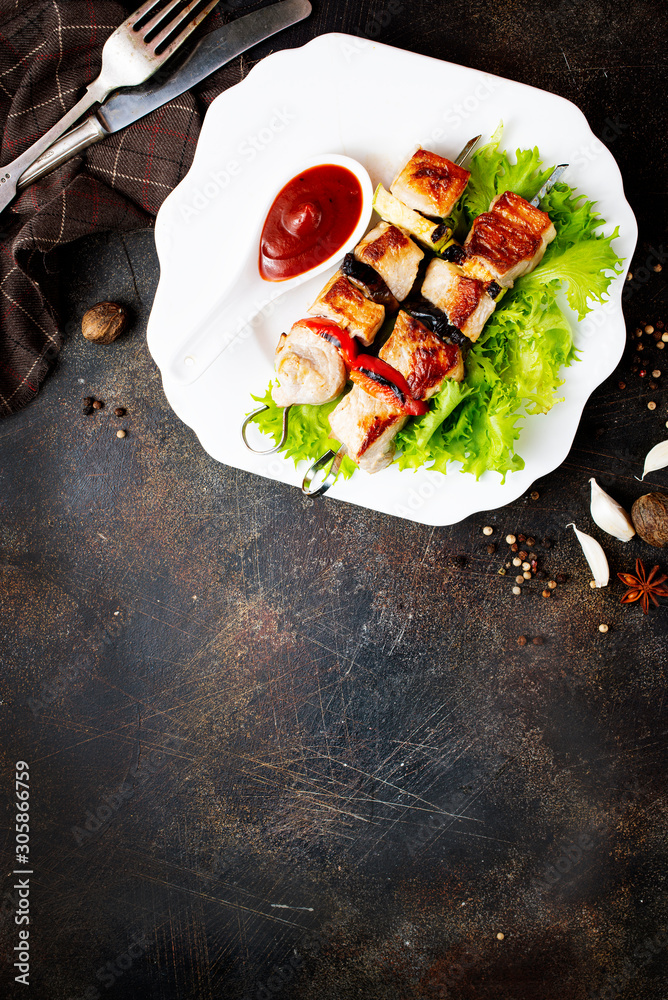 Canvas Prints kebab