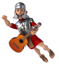 Roman soldier - 3D Illustration
