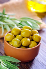 green olives