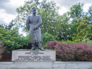 Monument to Józef Piłsudski - obrazy, fototapety, plakaty