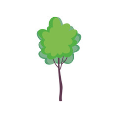 tree foliage nature botanical icon