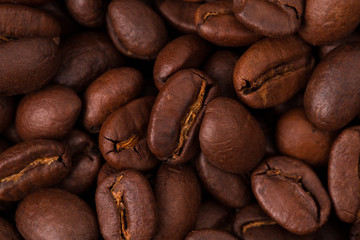 roasted coffee beans, can be used as background