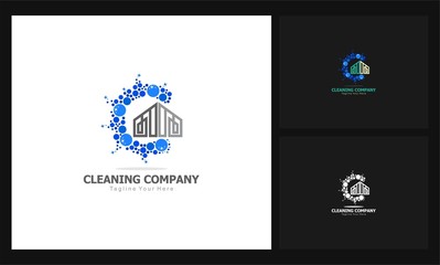 cleaning company logo