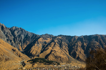 view of mountains