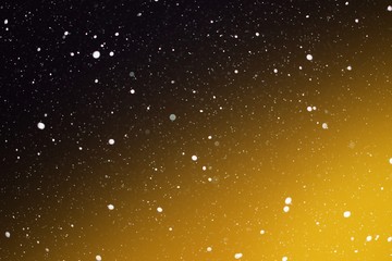 Abstract gradient background with snowing effect