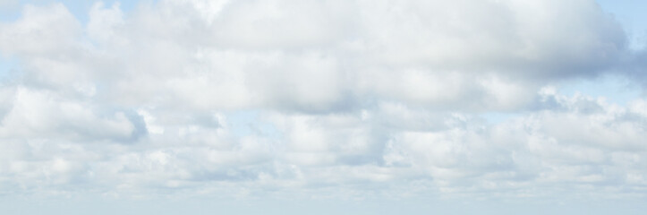 Blue sky clouds background. Beautiful landscape with clouds on sky