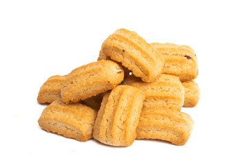 shortbread cookies isolated