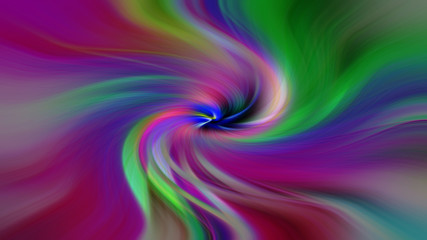 Obraz premium Abstract twisted light fibers effect background.
