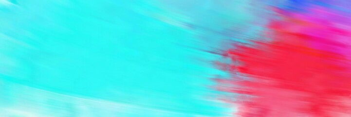 motion blur background with moderate pink, turquoise and sky blue colors