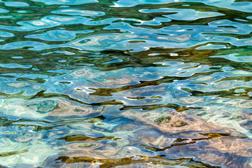 The surface of the Adriatic Sea
