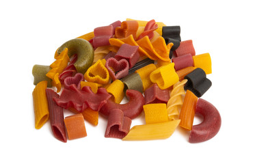 italian pasta isolated