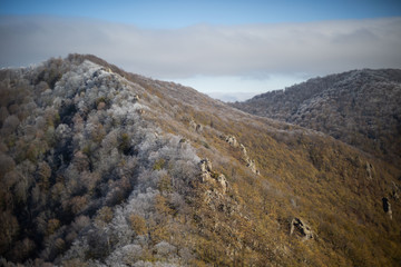 panoramic view of the mountains