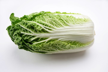 Peking cabbage isolated on white background