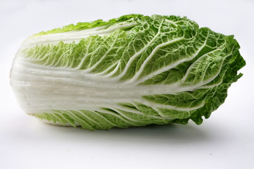Peking cabbage isolated on white background