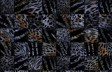 leopard skin and fur background