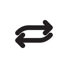 Tow arrow icon vector isolated on background. Trendy web symbol. Pixel perfect. illustration EPS 10. - Vector.