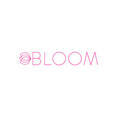 Logo Design with Abstract Bloom Icon