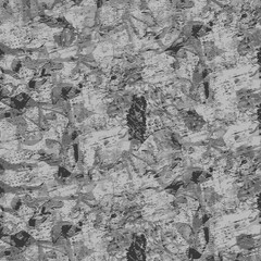 Grunge background black and white. Urban gloomy texture of the walls. Abstract monochrome pattern of dirt. Pattern of dust, chips, cracks