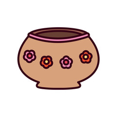 Isolated mexican food vector design