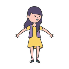 avatar woman person vector design