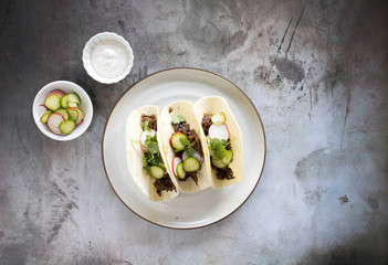 Korean Beef Spiced Tacos