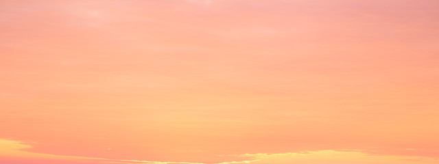 sunset in the desert