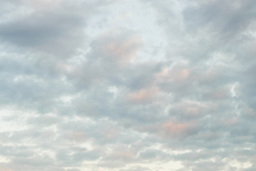 Cloudy blue sky for background