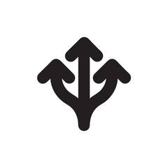 Triangular arrow icon vector isolated on background. Trendy web symbol. Pixel perfect. illustration EPS 10. - Vector.