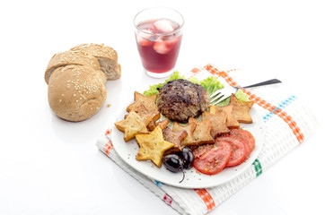 The children's food