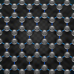 Electronics background of graphene with depth of field