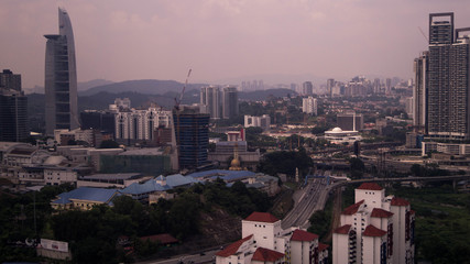 Obraz premium skyline of kl